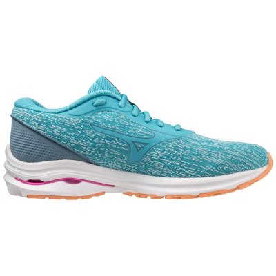 Zapatillas Para Correr Mizuno WAVE Kizuna 3 Mujer - Azules / Plateados / Naranjas Claro - Chile M75